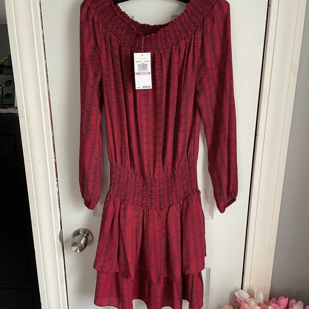 NWT MICHAEL MICHAEL KORS WOMEN DRESS MACINTOSH US SZ 6